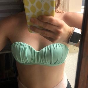 Small Teal blue L*Space bikini top